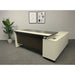 OZ1910-18 EXECUTIVE DESK (MUSHANGOK/GREY) 1.8M STEL