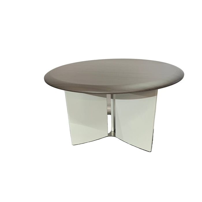 OZ-3720-12 ROUND MEETING TABLE (MUSHANGOK/GREY) 1.2M STEL