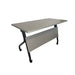STL-TT-12 FOLDING TABLE (WHITE TOP/BLACK LEGS) 1.2M STEL