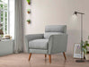 BALI LIGHT GREY OCCASIONAL CHAIR INTERGO FURNITURE SDN.