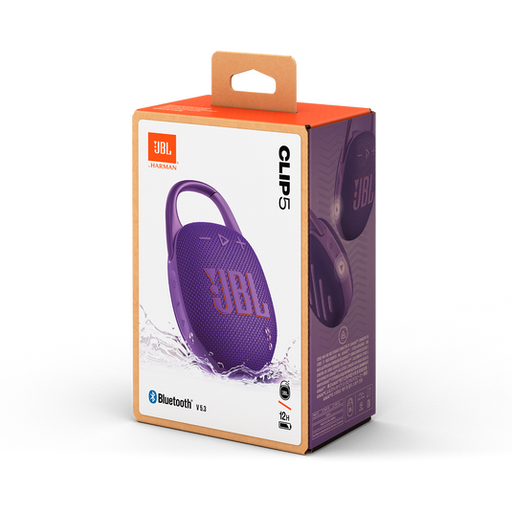 JBL CLIP 5 PORTABLE BLUETOOTH SPEAKER BLUE JBLL
