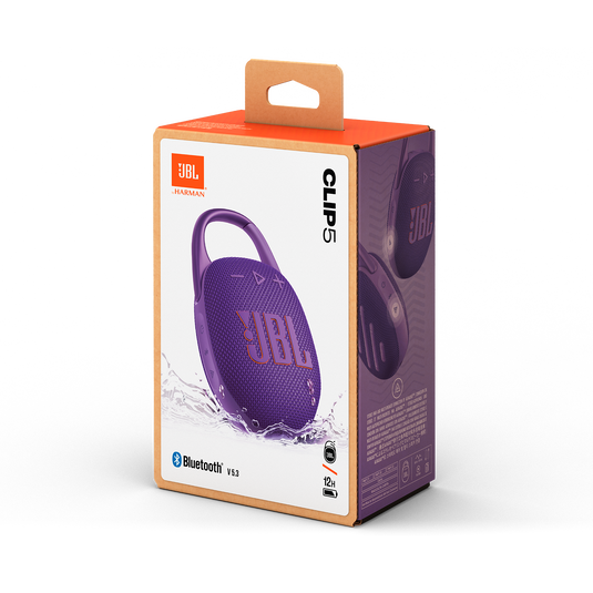 JBL CLIP 5 PORTABLE BLUETOOTH SPEAKER BLUE JBLL