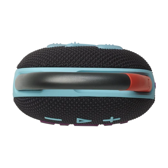 JBL CLIP 5 PORTABLE BLUETOOTH SPEAKER BLACK & ORANGE JBLL
