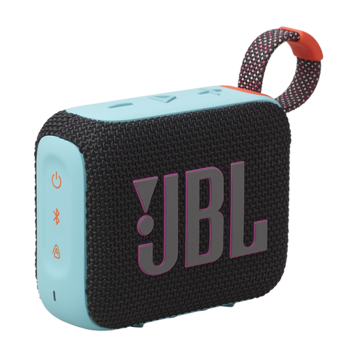 JBL GO 4 PORTABLE BLUETOOTH SPEAKER BLACK/ORANGE JBLL