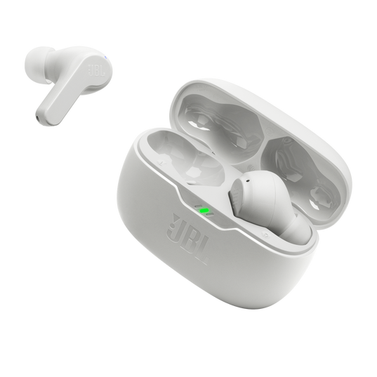 JBL WAVE BEAM TRUE WIRELESS EARBUDS WHITE JBLL