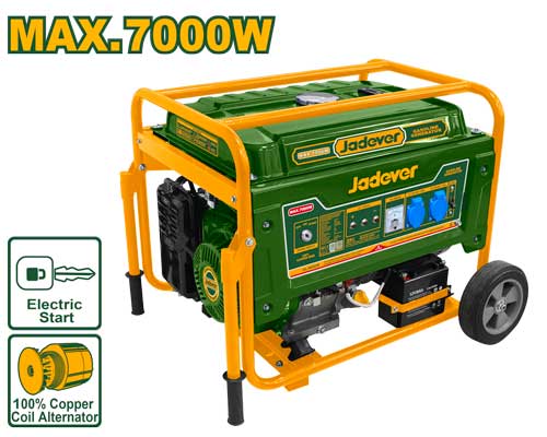 JADEVER GASOLINE GENERATOR 7KW TOTL