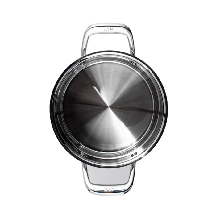 JAN 6 PCE STAINLESS STEEL POT SET LAVISH'D