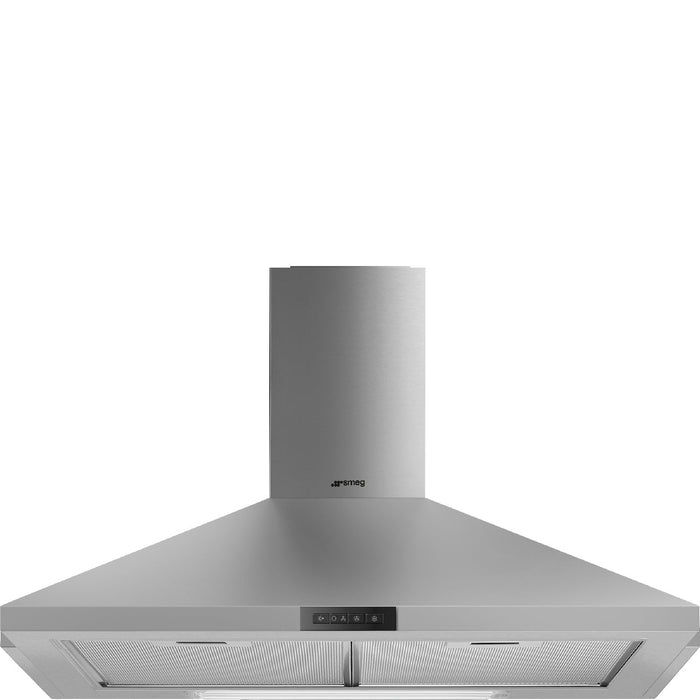 SMEG 60CM DECORATIVE COOKERHOOD SS SMEG