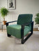 KENZO CHAIR NEXUS QUIlTED GREEN Fabricenzo
