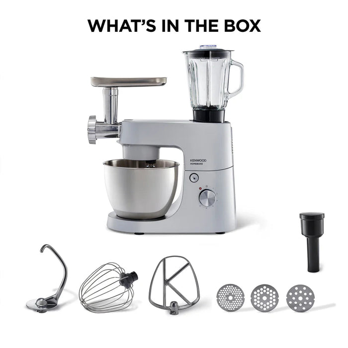 KENWOOD HOMEBAKE STAND MIXER W/ BLENDER & MINCER FURNTECH