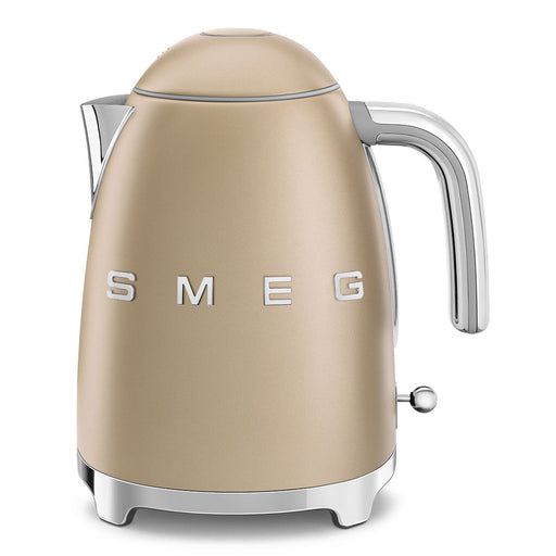 SMEG RETRO ELEC KETTLE MATT CHAMPAGNE SMEG