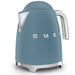SMEG 1.7L RETRO KETTLE STORM BLUE MATT SMEG