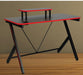 KRATOS GAMING DESK (BLACK&RED) CDENS