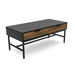 FARO COFFEE TABLE (OAK/BLACK) CDEN