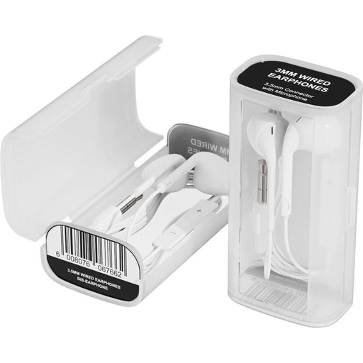 LOOPD LITE 3.5MM WIRED EARPHONES WHT