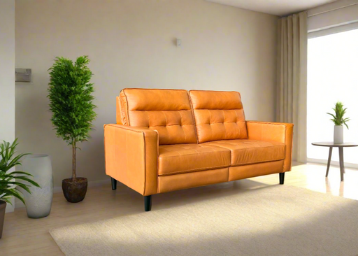 LORENZO 3DIV SOFA FULL LEATHER ALP998 ALPI