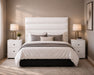 3PC LISA BEDROOM SUITE WHITE HINT