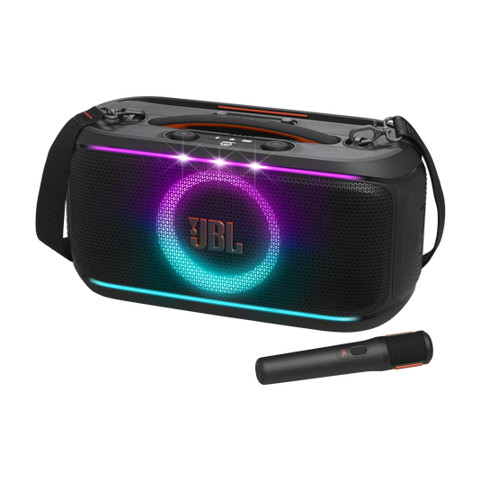 JBL PARTYBOX ON THE GO 2 PORTABLE BLUETOOTH SPEAKER BLACK JBLL