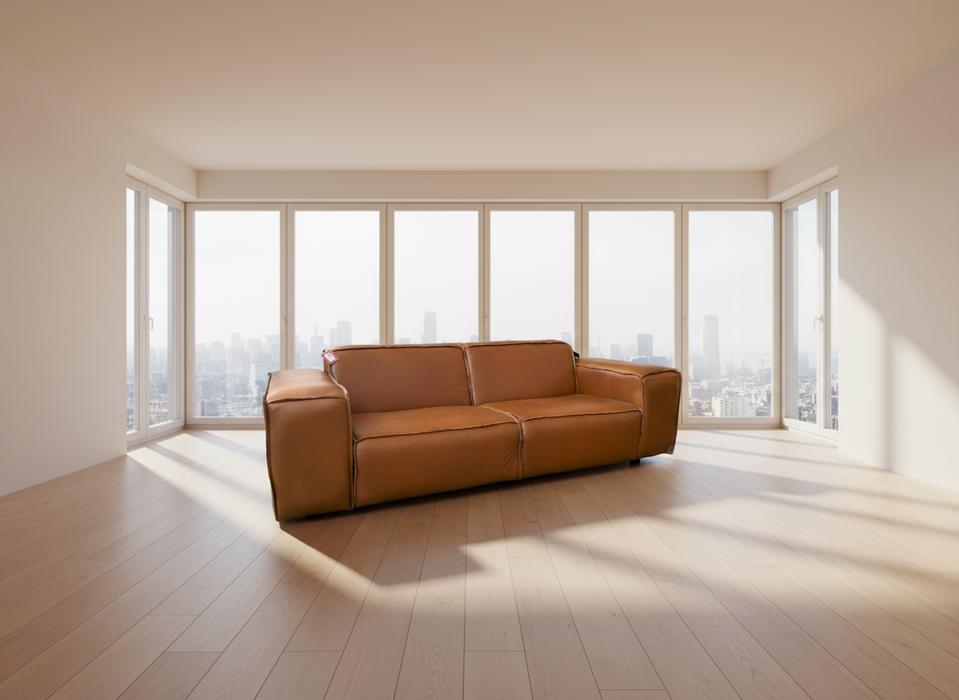 LUSAKA 3 DIV SOFA FULL LEATHER EAR217 EART