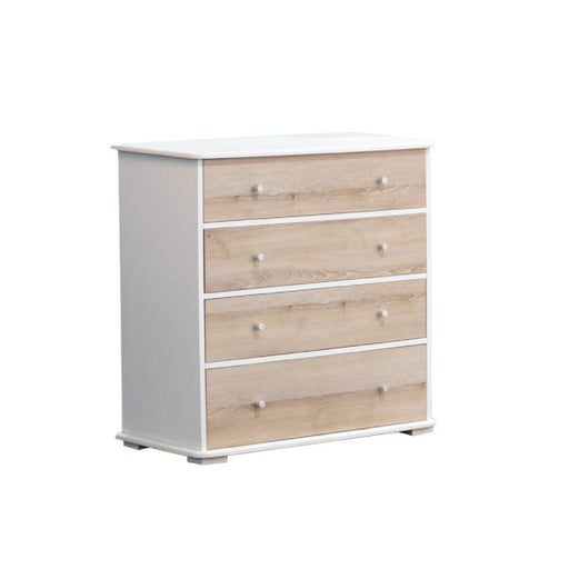 LUNAR 4DRW CHEST DRAWERS WHITE ETVAAL