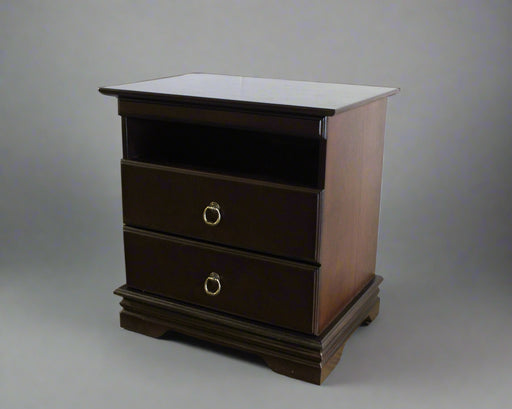 MADISON MID WALNUT PEDESTAL LINEAR CLASSICA