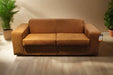 MALUTI 2.5DIV COUCH - FULL LEATHER - DALLAS WHISKE 