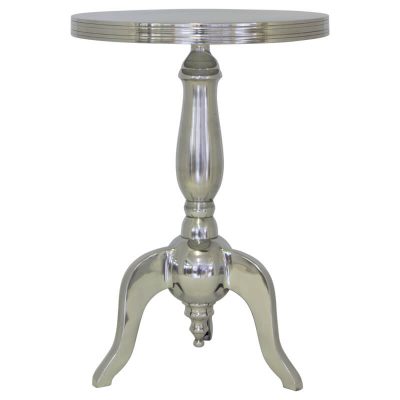 ALU OCCASIONAL TABLE 53X38cm TRAN