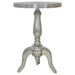 ALU OCCASIONAL TABLE 53X38cm TRAN