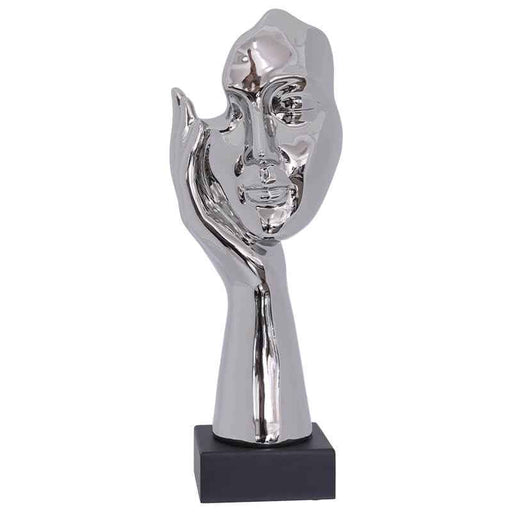 SILVER LISTENING MAN 36CM