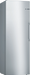 Bosch upright fridge stainless steel 324L front view