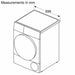 SIEMENS IQ700 9KG HEAT PUMP TUMBLE DRYER WHITE BSH HOME APPLIANCES
