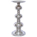 ALU TURIN 40CM CANDLE HOLDER TRAN