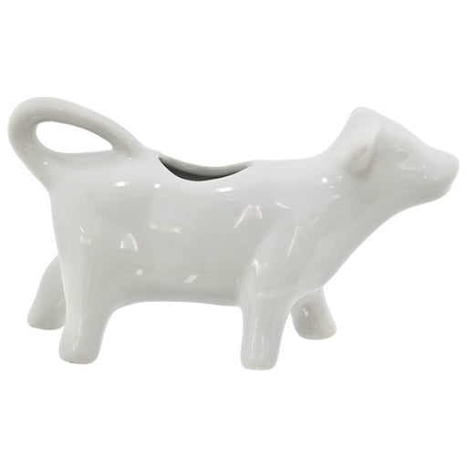 MILK JUG WHITE 8X14X5CM TRAN