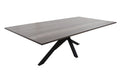 MONACO BOARDROOM TABLE (MONUMENT OAK & BLACK FRAME DESK & CHAIR