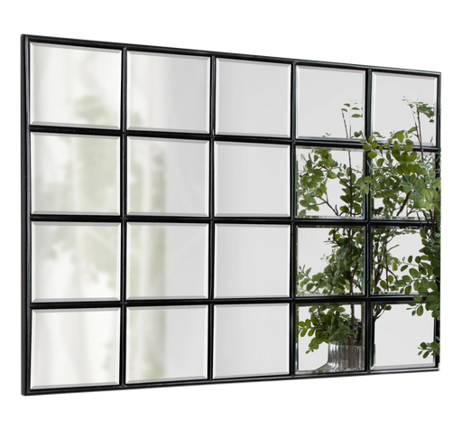 MRR-HY22-491 - WINDOW BLACK SQUARE MIRROR-140X80 REDR