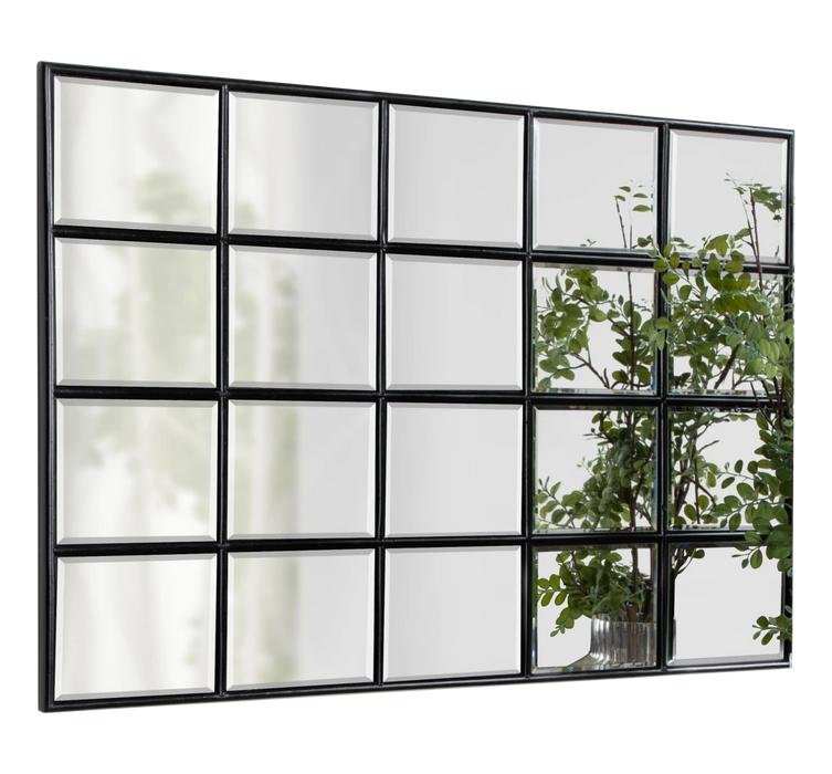MRR-HY22-491 - WINDOW BLACK SQUARE MIRROR-140X80 REDR