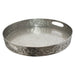 MOROCCAN SILVER COLLAR TRAY 40CM DIA TRAN