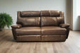 3 DIV MATERA COUCH FULL LEATHER CUMULUS BROWN EARTHLINE FURNITURE
