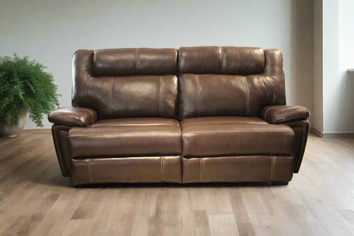 3 DIV MATERA COUCH FULL LEATHER CUMULUS BROWN EARTHLINE FURNITURE