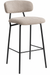 MELNE BAR CHAIR GREY ANJI