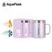 AQUAFLASK INSULATED MUG 400ML ASSORTED AQUA