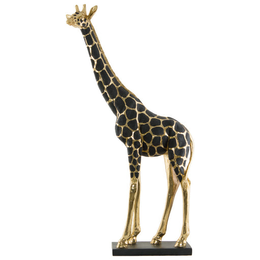 GIRAFFE 91CM GOLD/BLACK TRAN