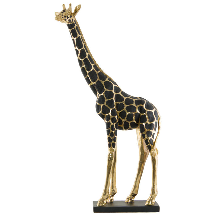 GIRAFFE 91CM GOLD/BLACK TRAN