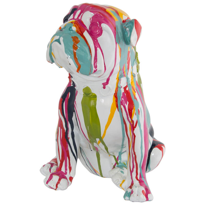 FUN FOXY BULLDOG 26X19X27CM TRAN