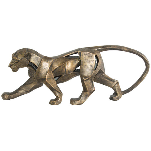 FACET LEOPARD ANT BRONZE 47X10X18 TRAN