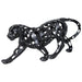BLACK LEOPARD 61CM SCULPTURED TRAN