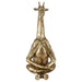 YOGA GIRAFFE 30CM TRANS NATAL CUT GLASS