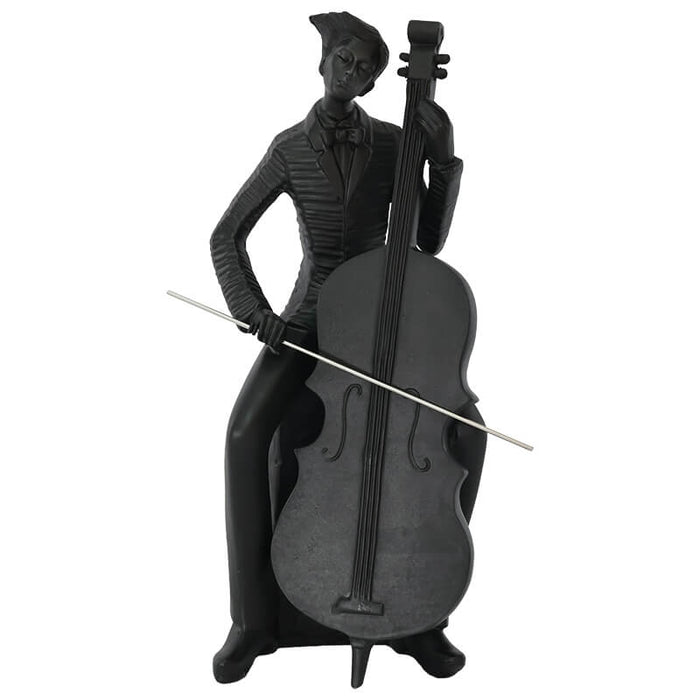 MUSICIAN WITH CELLO 29CM TRAN