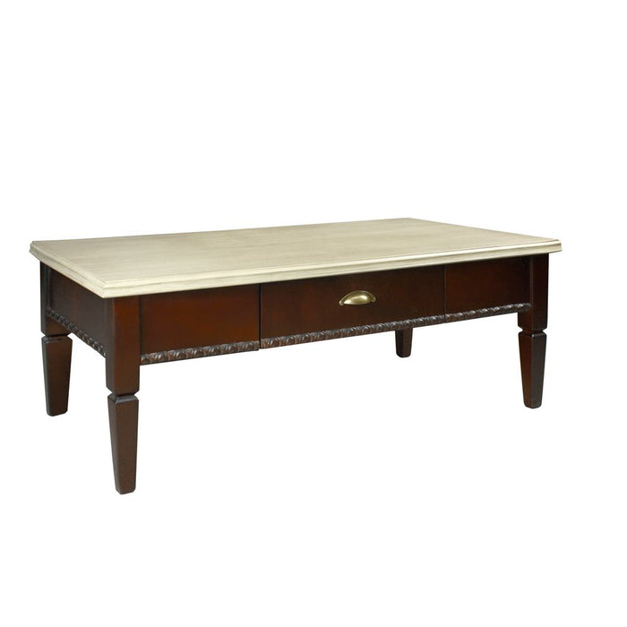 NEWTON COFFEE TABLE - MID WALNUT LINE