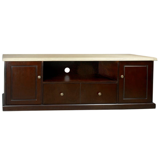 NEWTON TV STAND - M.WALNUT/D.WALNUT LINE